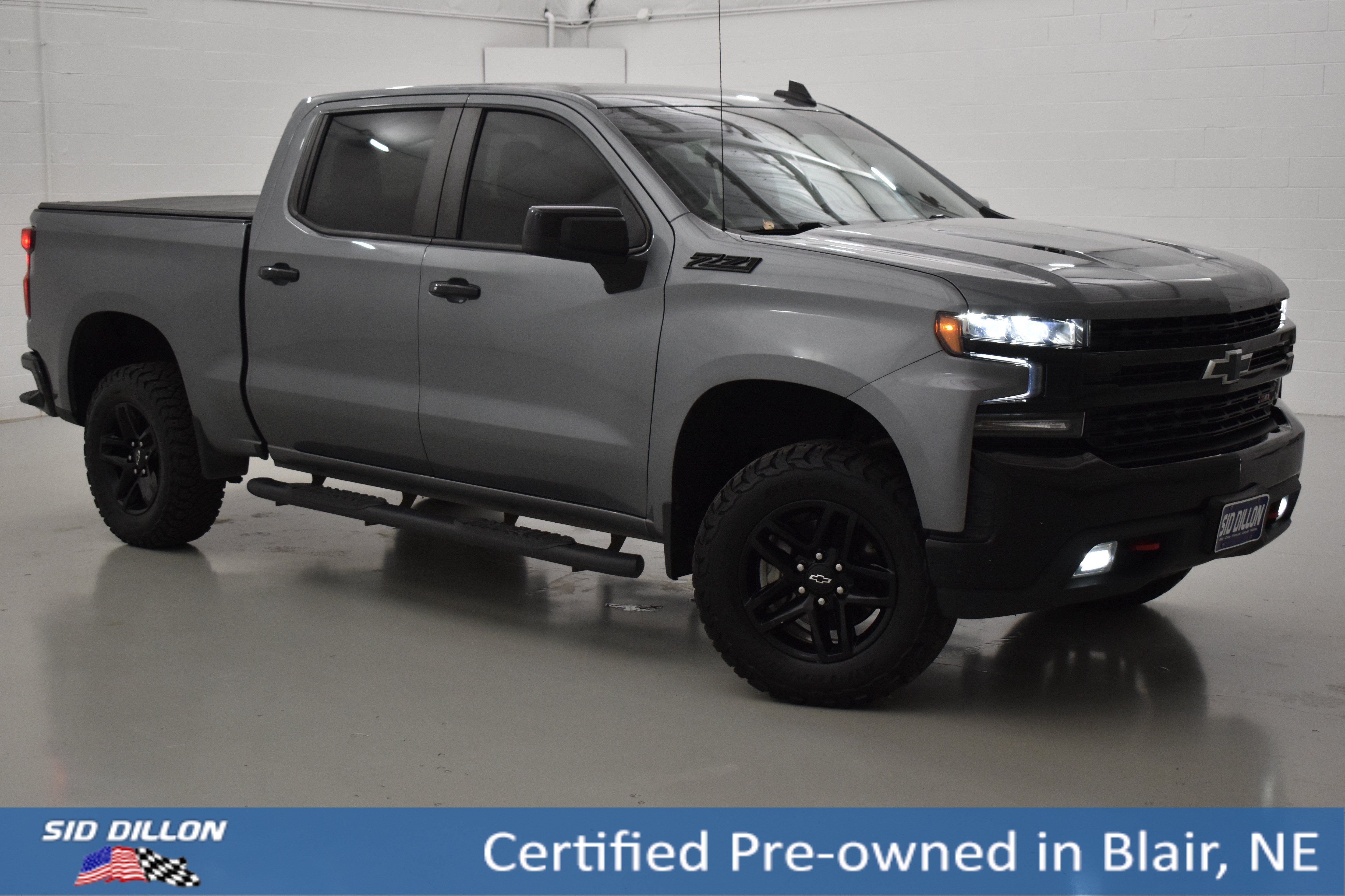 Used 2021 Satin Steel Metallic Chevrolet LT Trail Boss image 11