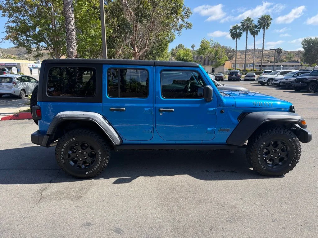 Used 2023 Blue Jeep Willys 4xe image 14