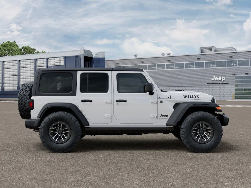 New 2026 Bright White Clear-Coat Exterior Paint Jeep Willys image 21