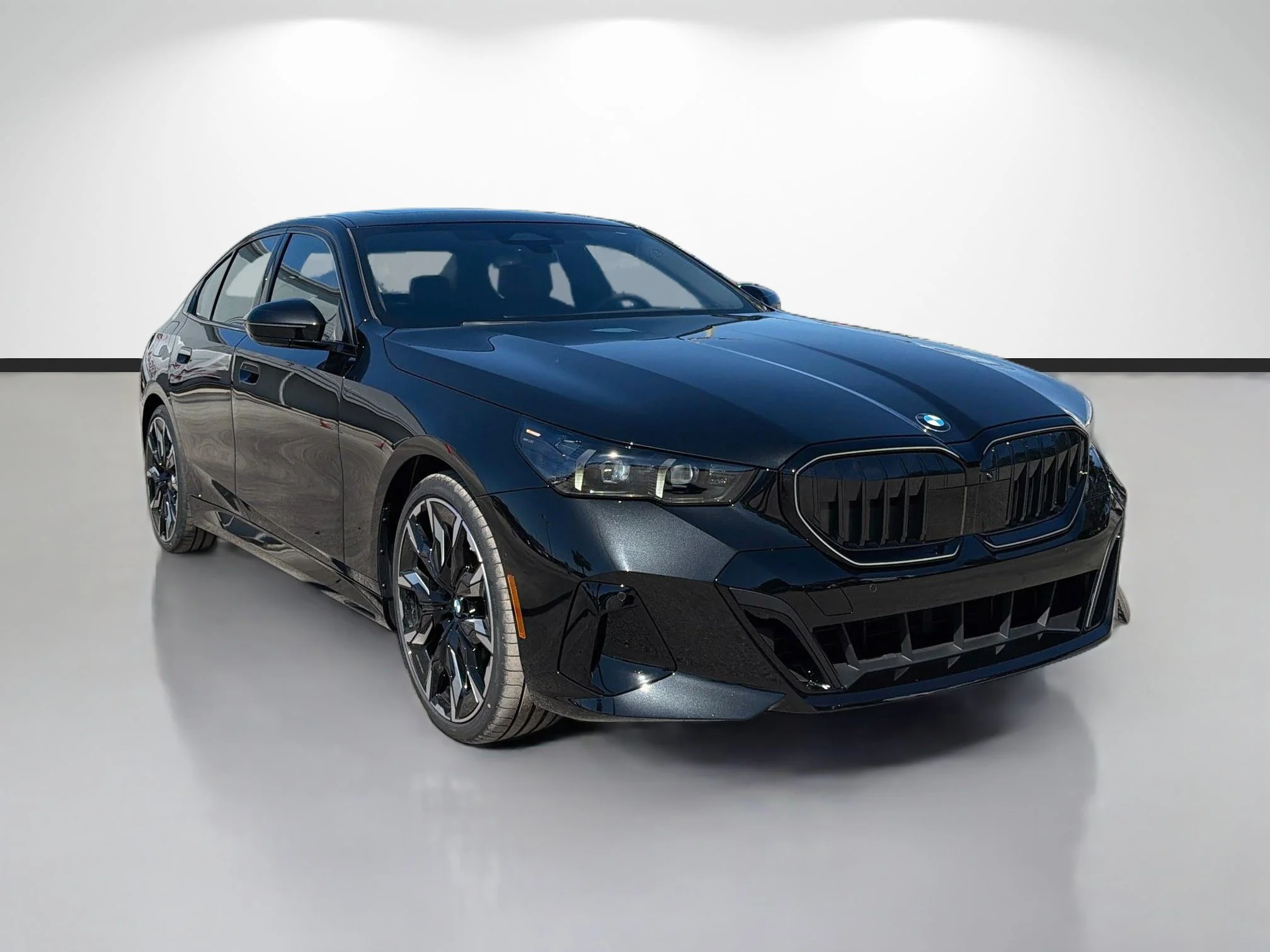 New 2027 Black Sapphire Metallic BMW 530i image 1
