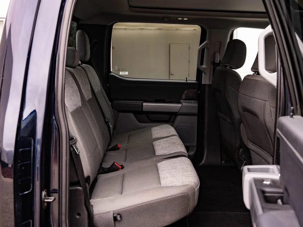 Used 2023 Antimatter Blue Metallic Ford XLT image 43