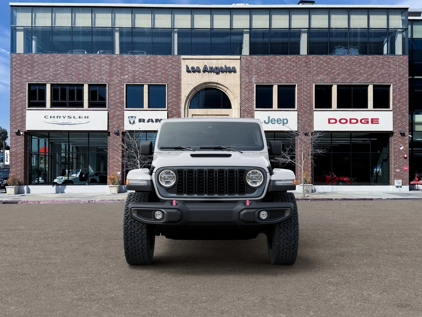 New 2026 Bright White Clear-Coat Exterior Paint Jeep Rubicon image 32