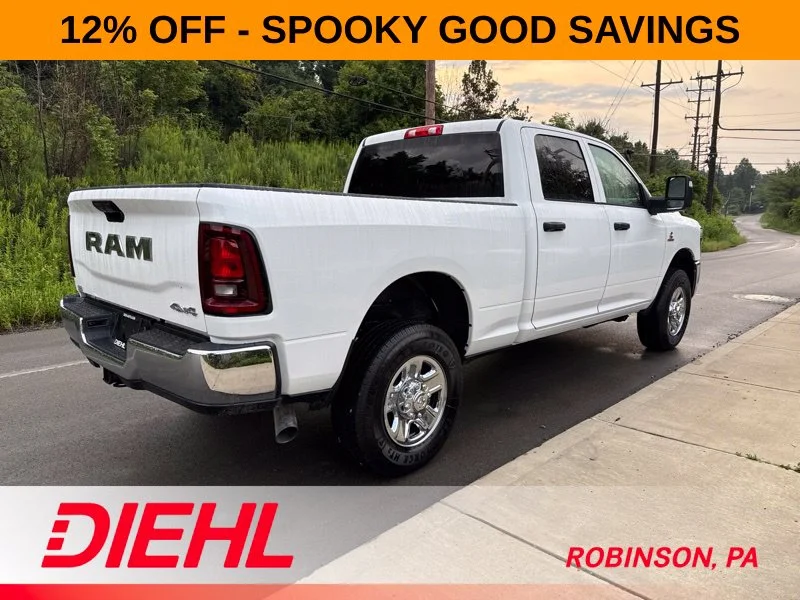 New 2026 Bright White Clear-Coat Exterior Paint RAM Tradesman image 7