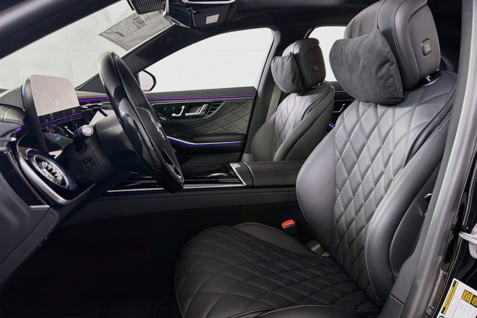 New 2027 Obsidian Black Metallic Mercedes-Benz S 580 4MATIC® Sedan image 19