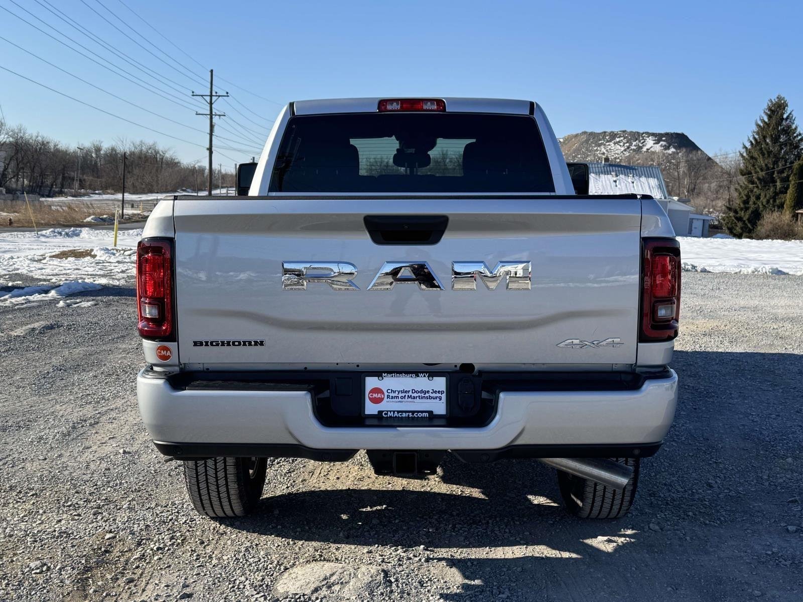 New 2026 Silver-Zynith Exterior Paint RAM Big Horn image 22