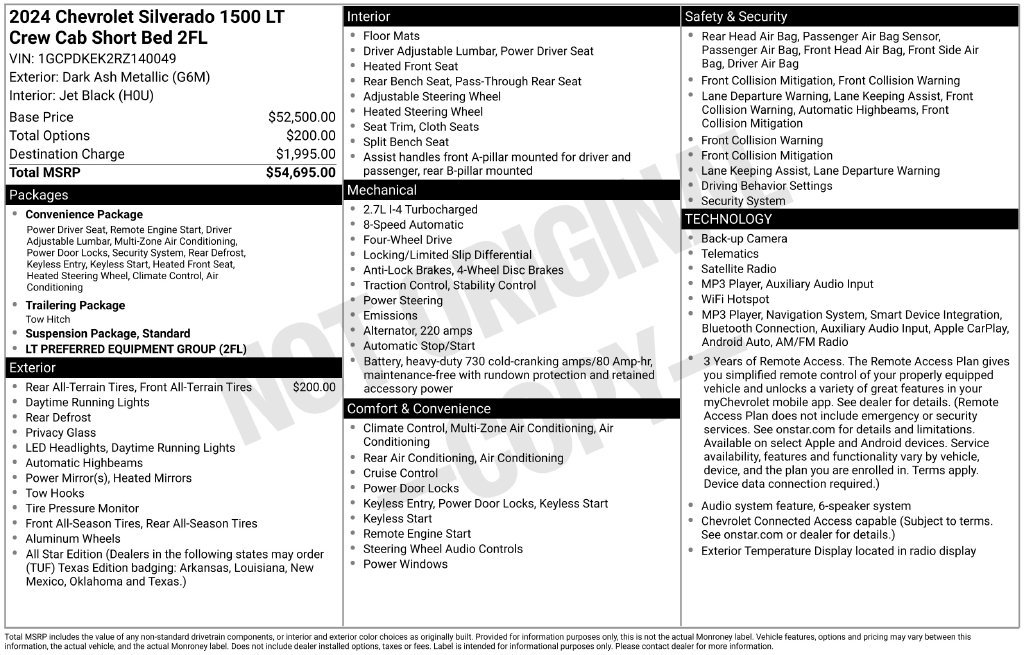 Used 2024 Gray Chevrolet LT image 25