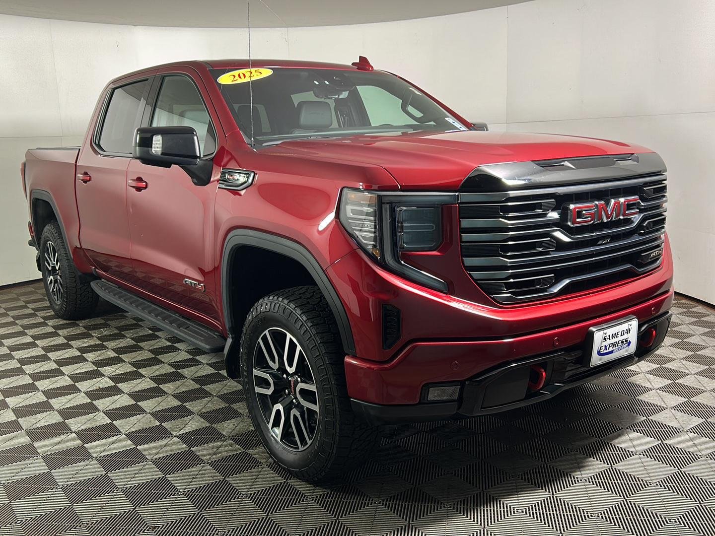 Used 2025 Volcanic Red Tintcoat GMC AT4 image 4
