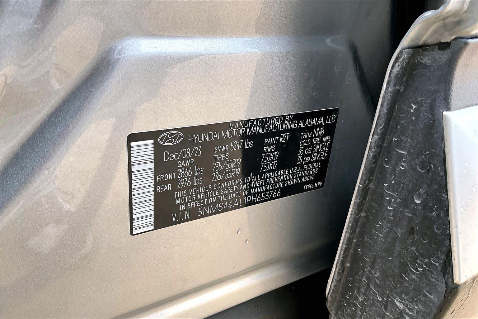 Used 2023 Shimmering Silver Hyundai Limited image 34