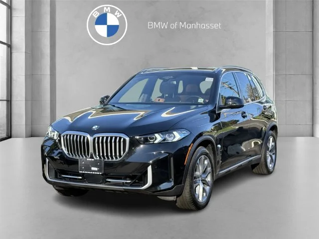 Certified Used 2024 Black Sapphire Metallic BMW xDrive40i image 1
