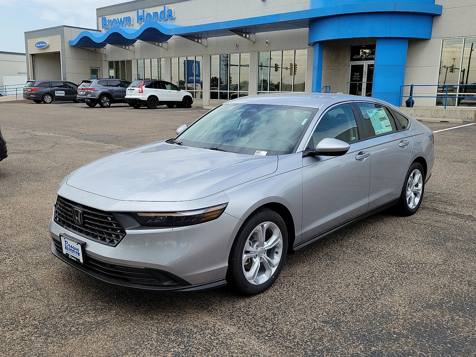 New 2026 Solar Silver Metallic Honda LX image 5