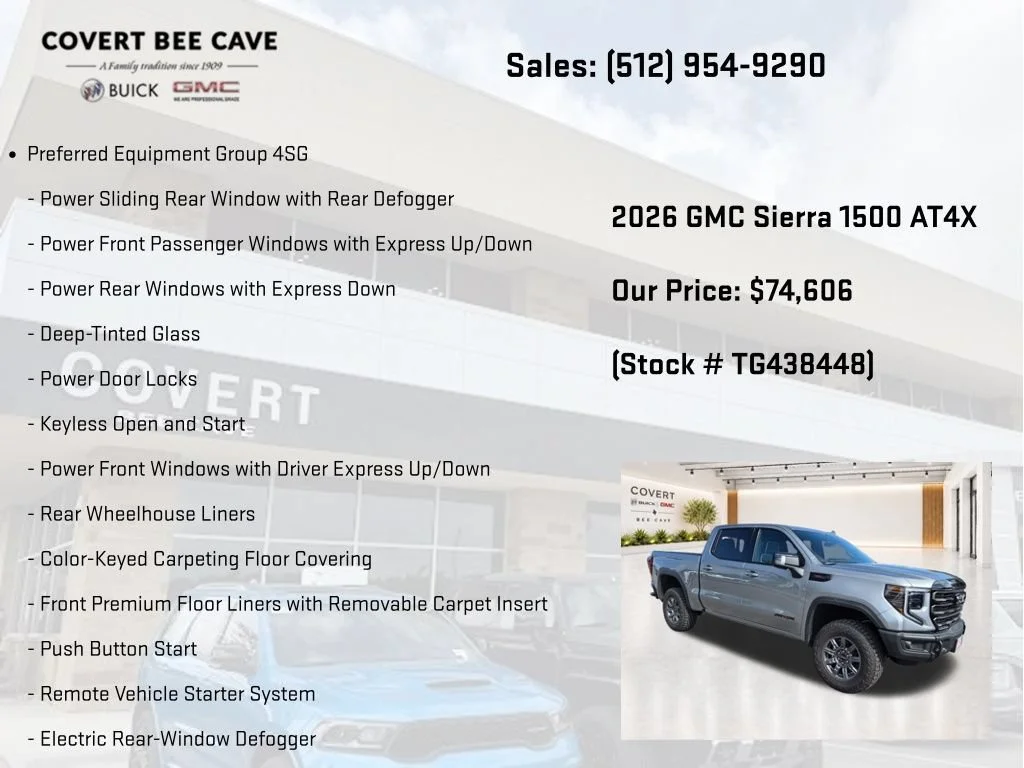 New 2026 GMC Sierra 1500 AT4X, photo 6