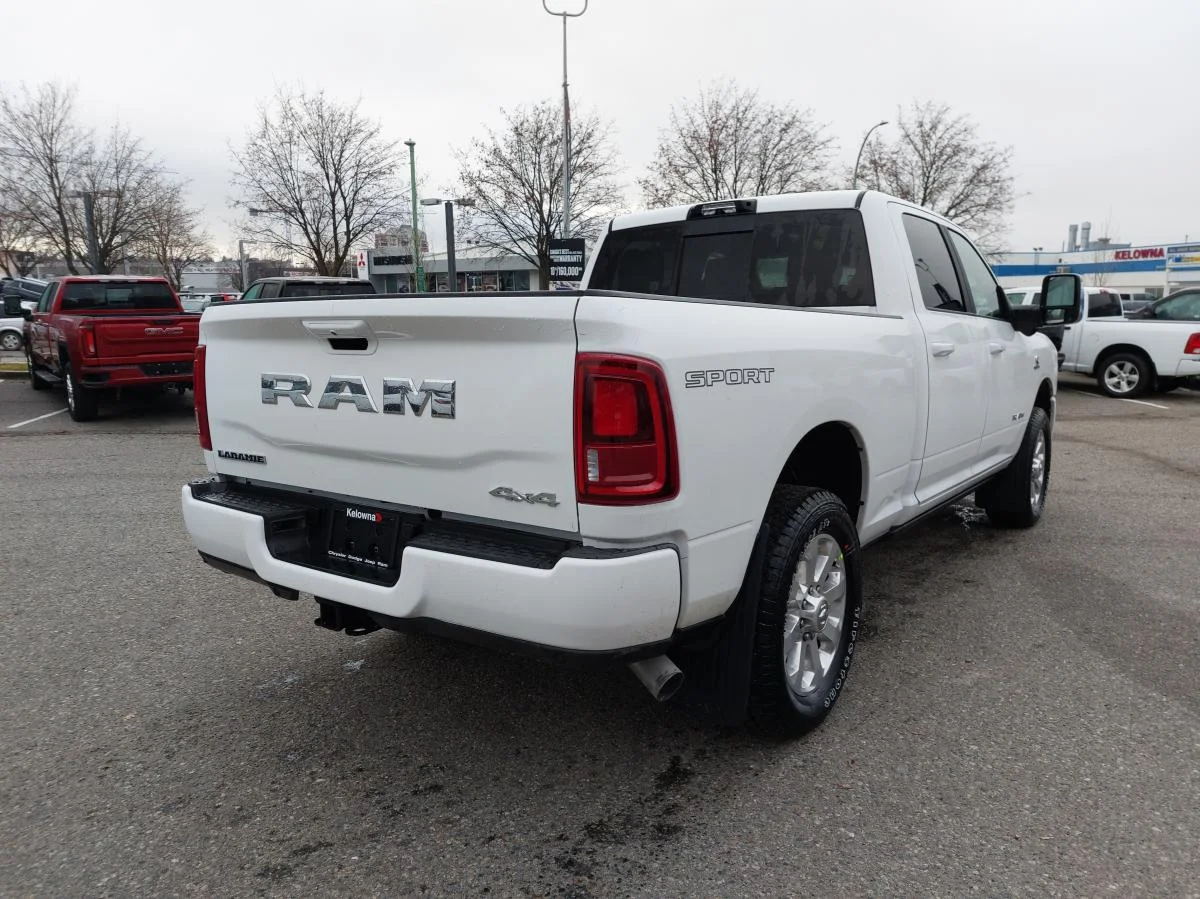 New 2026 White RAM Laramie image 5