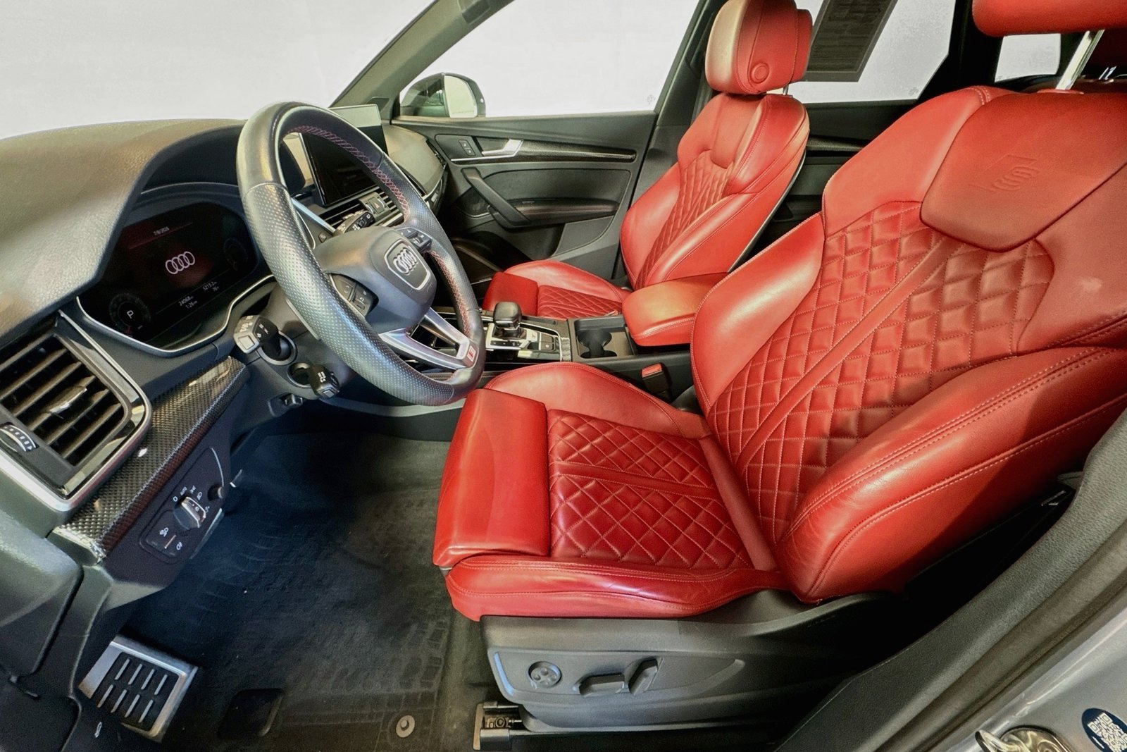 Used 2023 Red Audi Premium Plus image 19