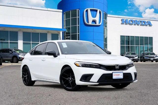 Used 2024 Platinum White Pearl Honda Sport image 1