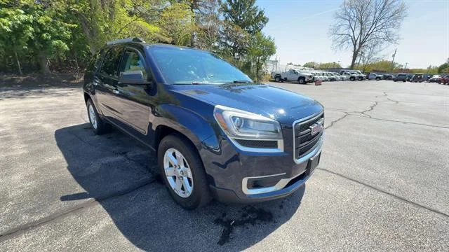 Used 2016 DARK SAPPHIRE BLUE METALLIC GMC SLE image 2