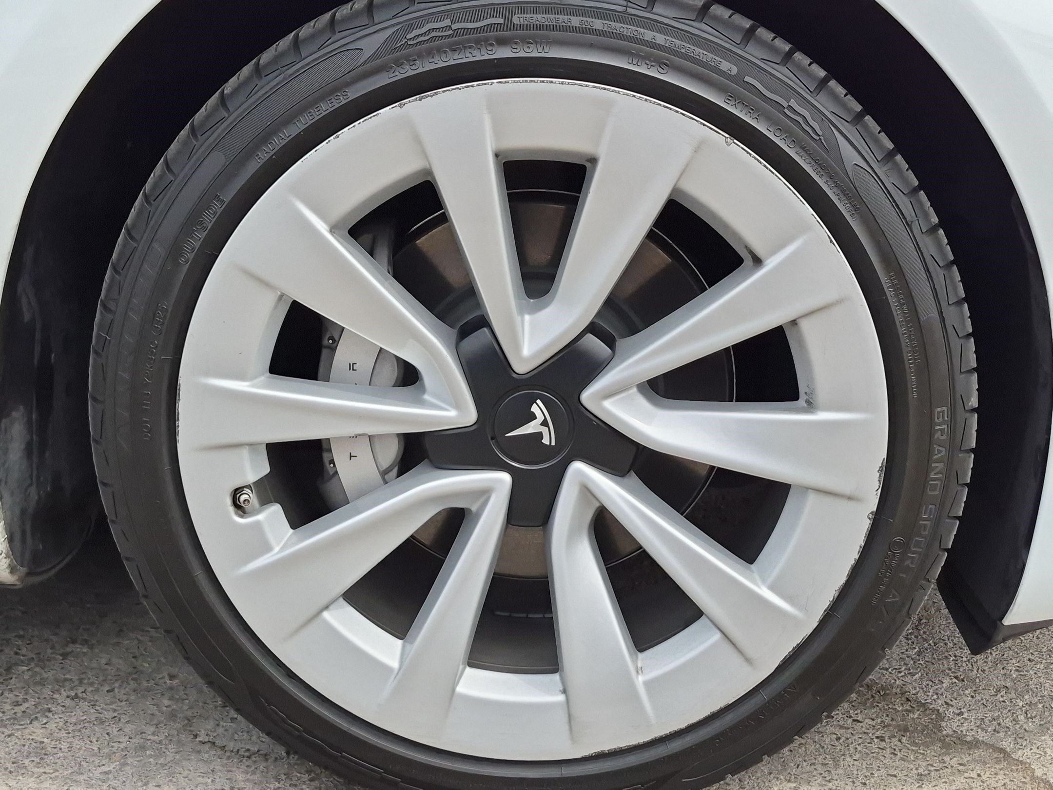 Used 2023 Pearl White Multi-Coat Tesla Base image 12