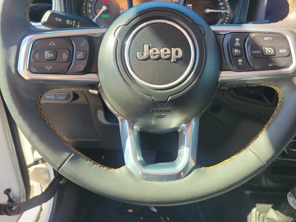 Certified Used 2024 White Jeep Sahara 4xe image 28