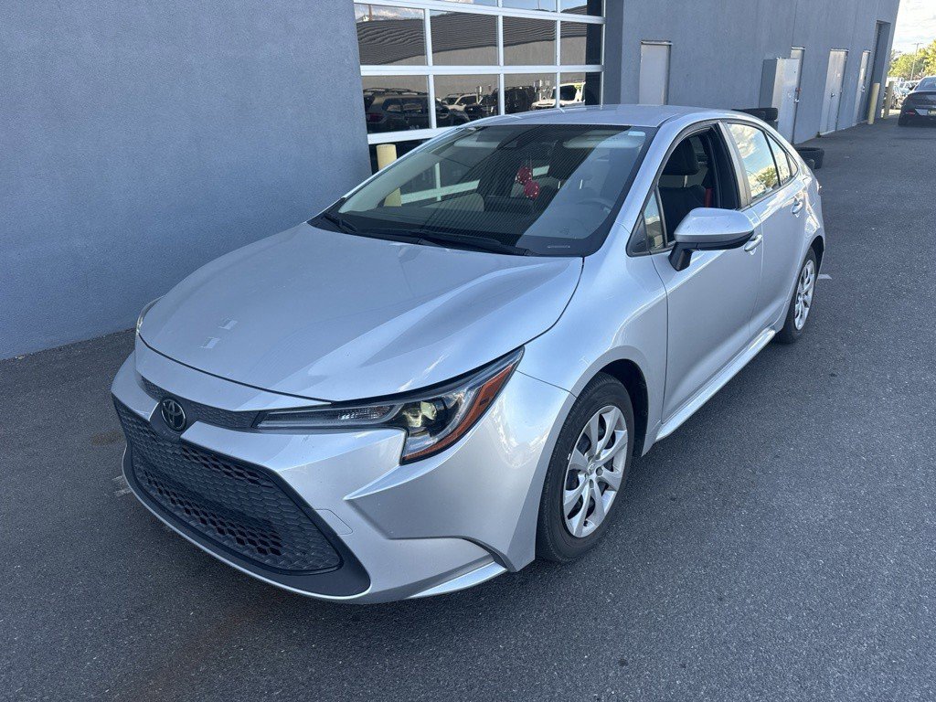 Used 2022 Silver Toyota LE image 1