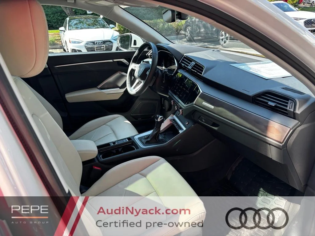Certified Used 2023 White Audi Premium Plus image 19