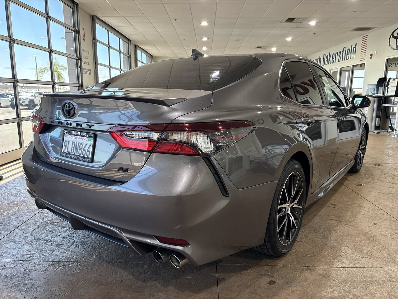 Certified Used 2024 Predawn Gray Mica Toyota SE image 2
