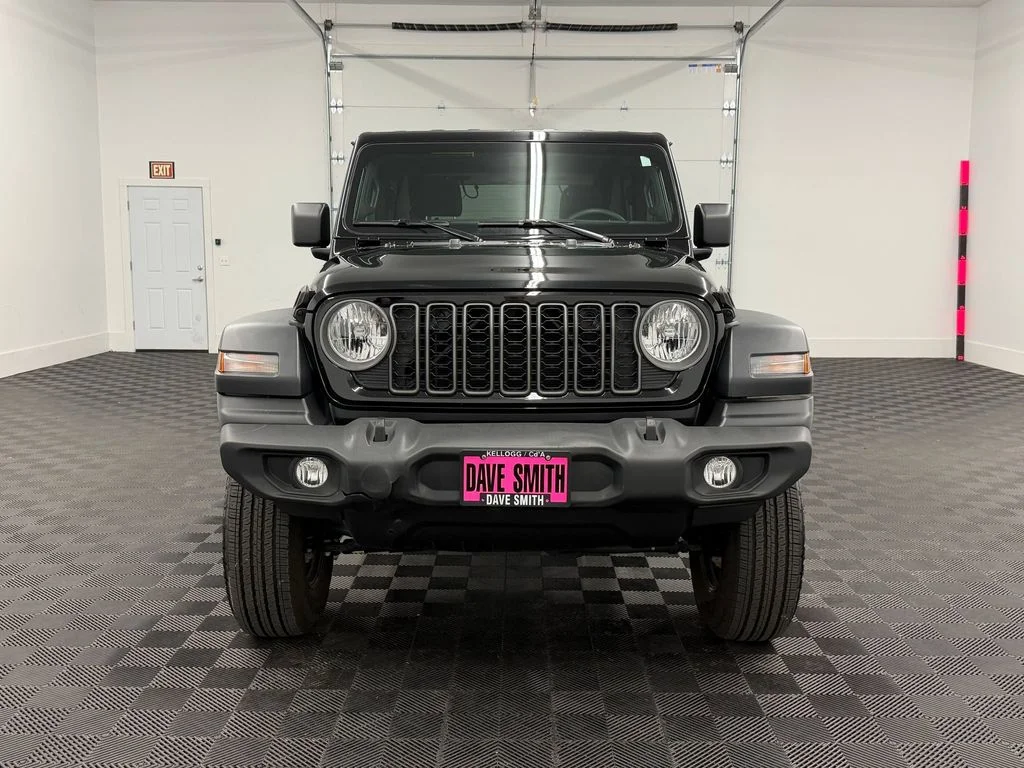 Used 2025 Black Clearcoat Jeep 2-Door Sport 4x4 image 6