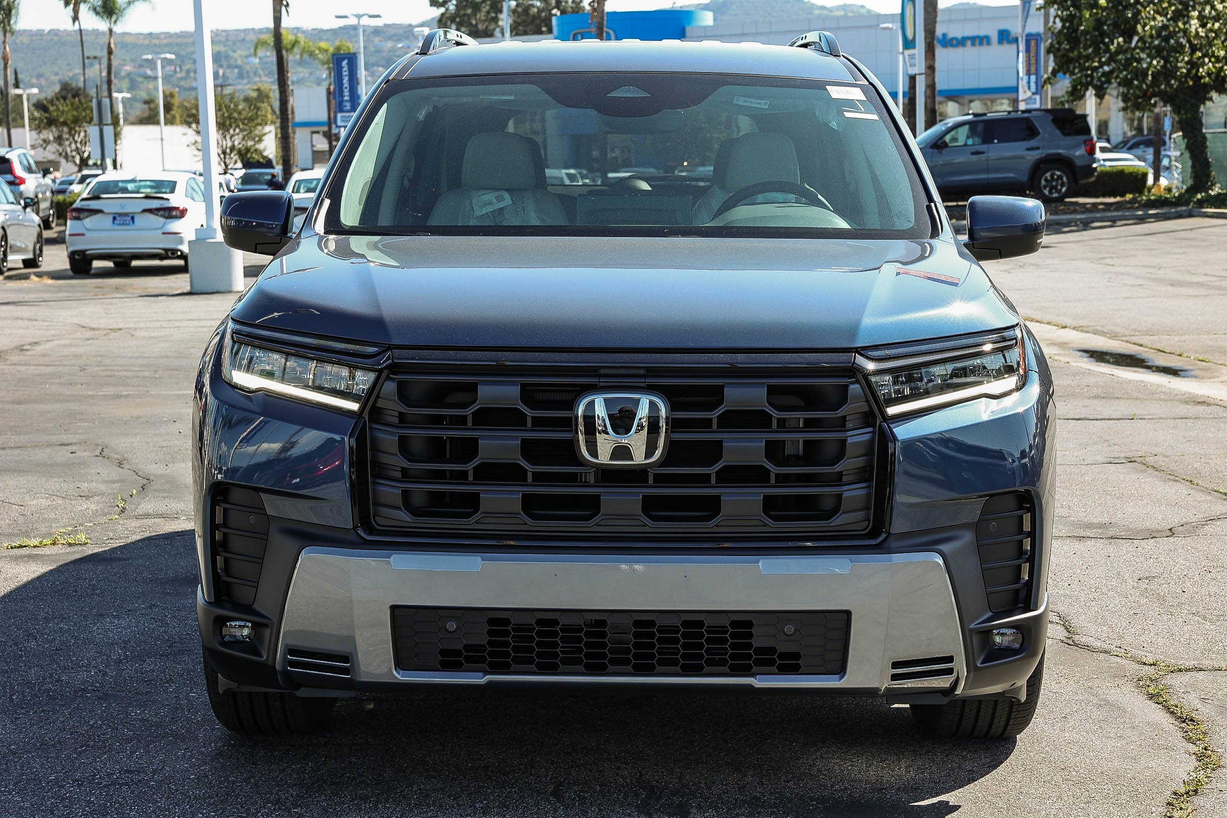 New 2026 Smoke Blue Pearl Honda EX-L 2WD image 2
