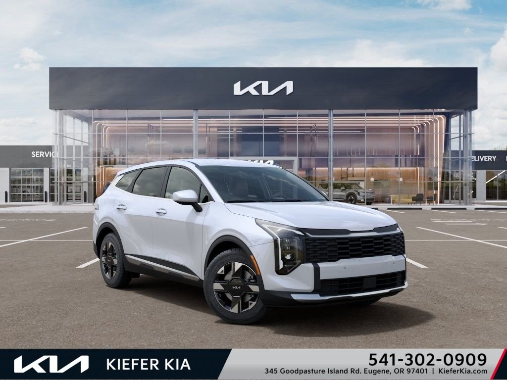 New 2026 Glacial White Pearl Kia LX image 1