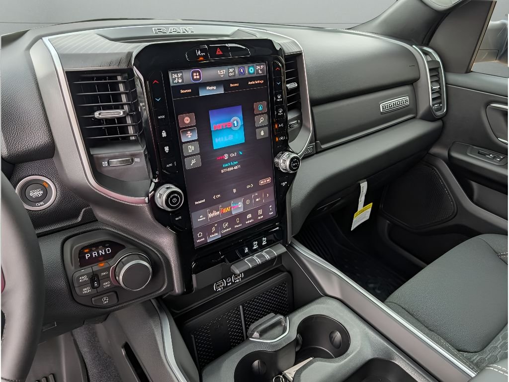 New 2026 Granite Crystal Metallic Clear-Coat Exterior Paint RAM Big Horn Night Edition Hemi 4x4 Crew Cab image 21