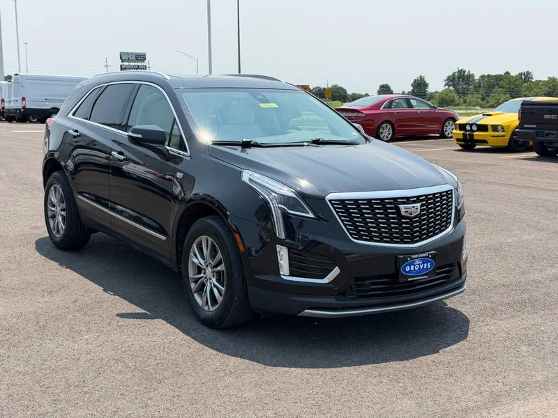 Certified Used 2021 Stellar Black Metallic Cadillac FWD Premium Luxury image 3