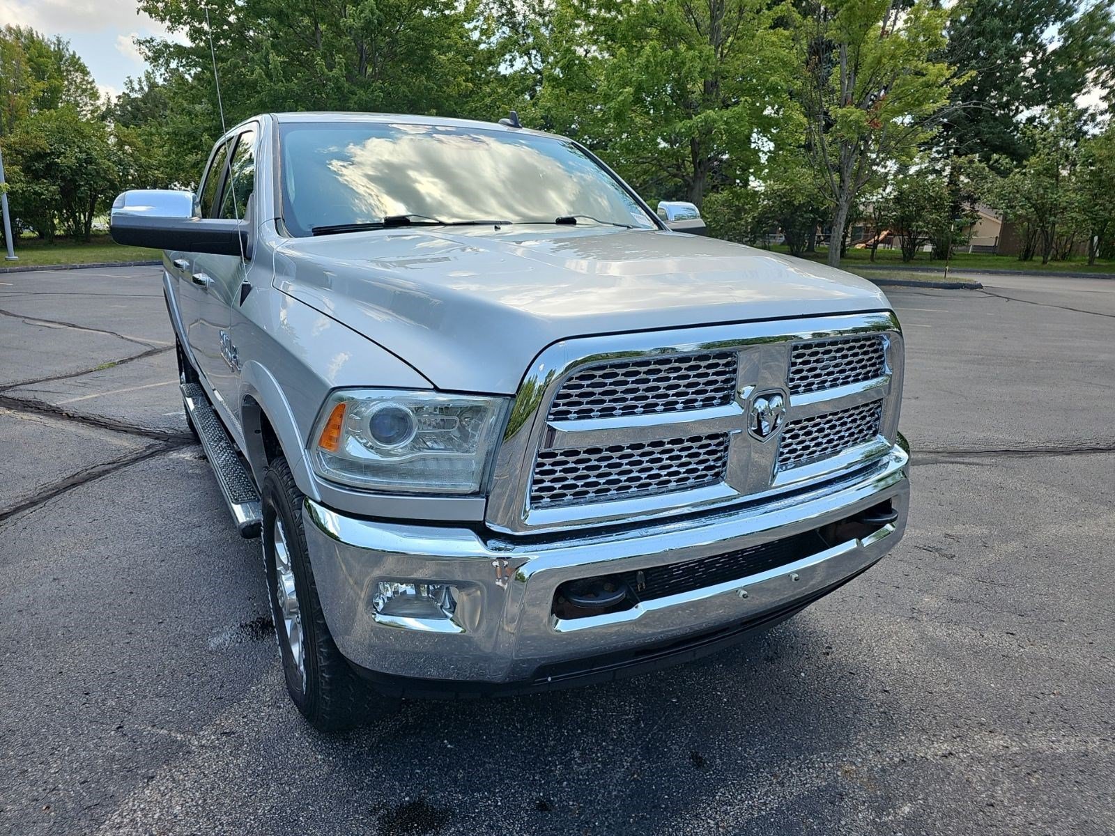 Used 2015 Bright Silver Metallic Clearcoat Ram Laramie image 7