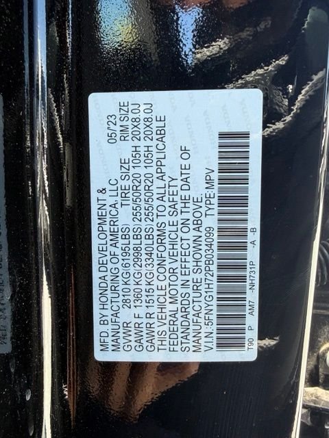 Used 2023 Black Honda Touring image 30