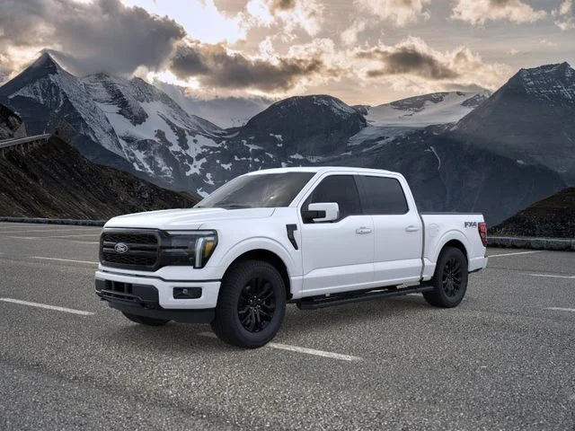 New 2026 White Metallic Ford Lariat image 1