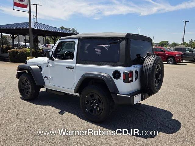 New 2026 Bright White Clear-Coat Exterior Paint Jeep Sport image 6