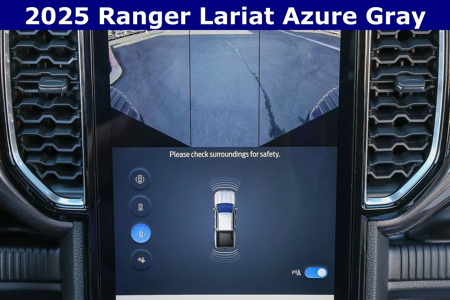 New 2025 Azure Gray Metallic Tri-coat Ford LARIAT® image 20