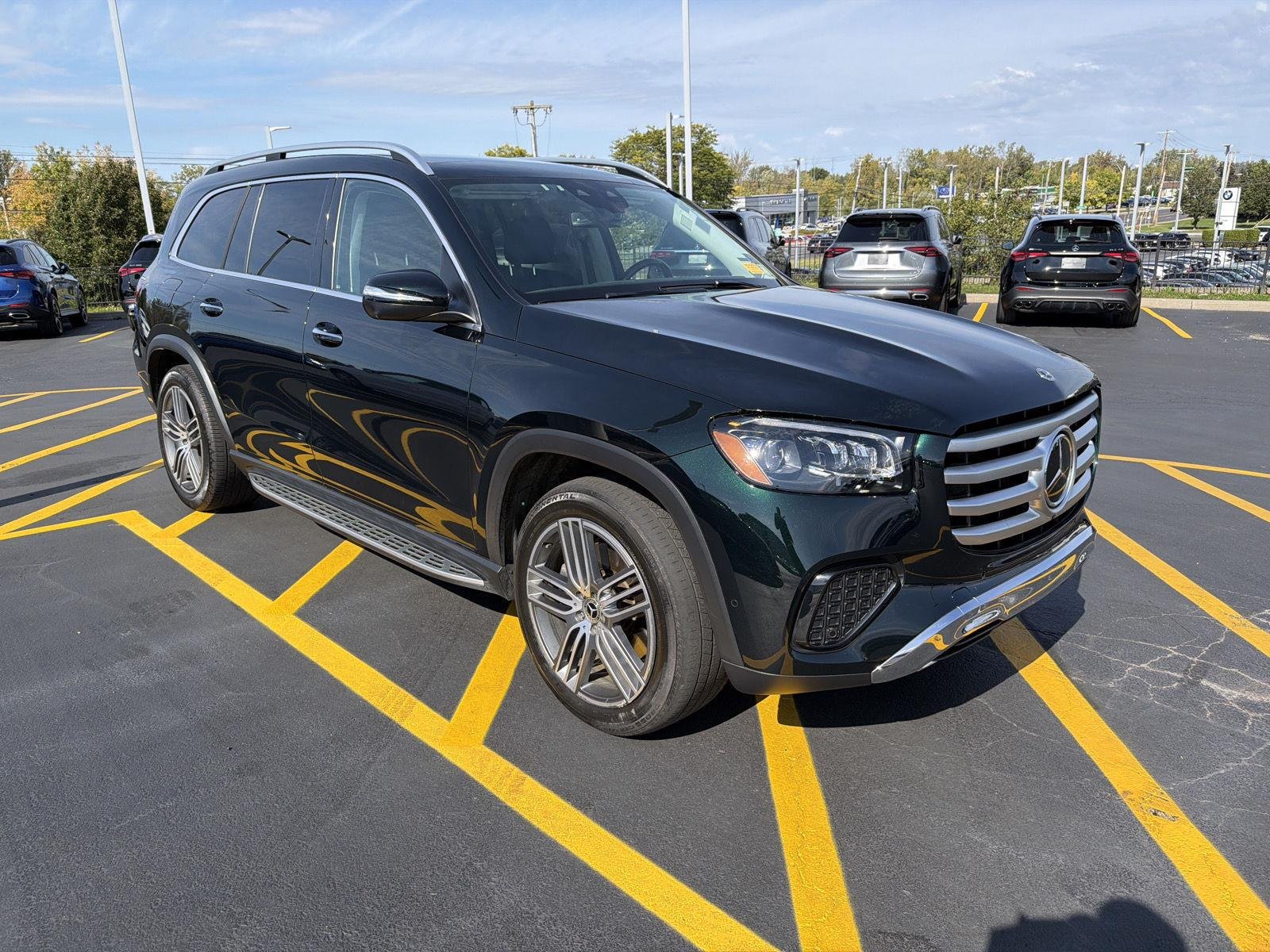 Used 2024 Emerald Green Metallic Mercedes-Benz GLS 450 image 7