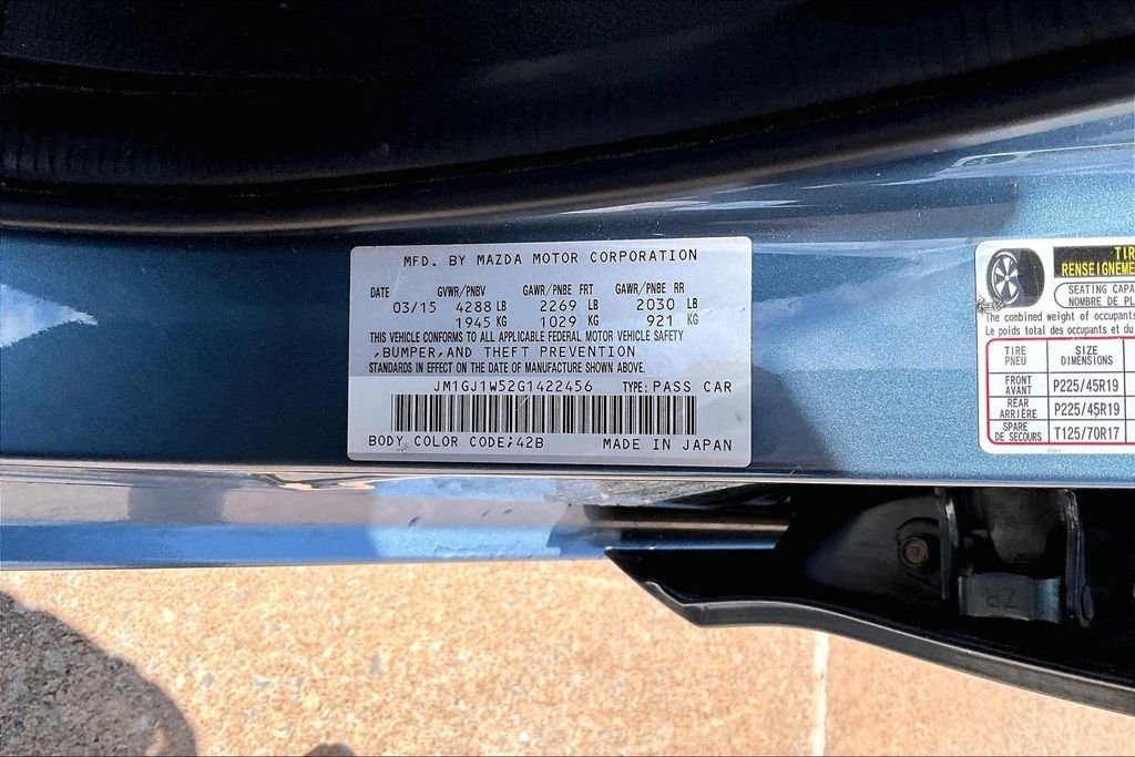 Used 2016 Blue Mazda i Grand Touring image 27