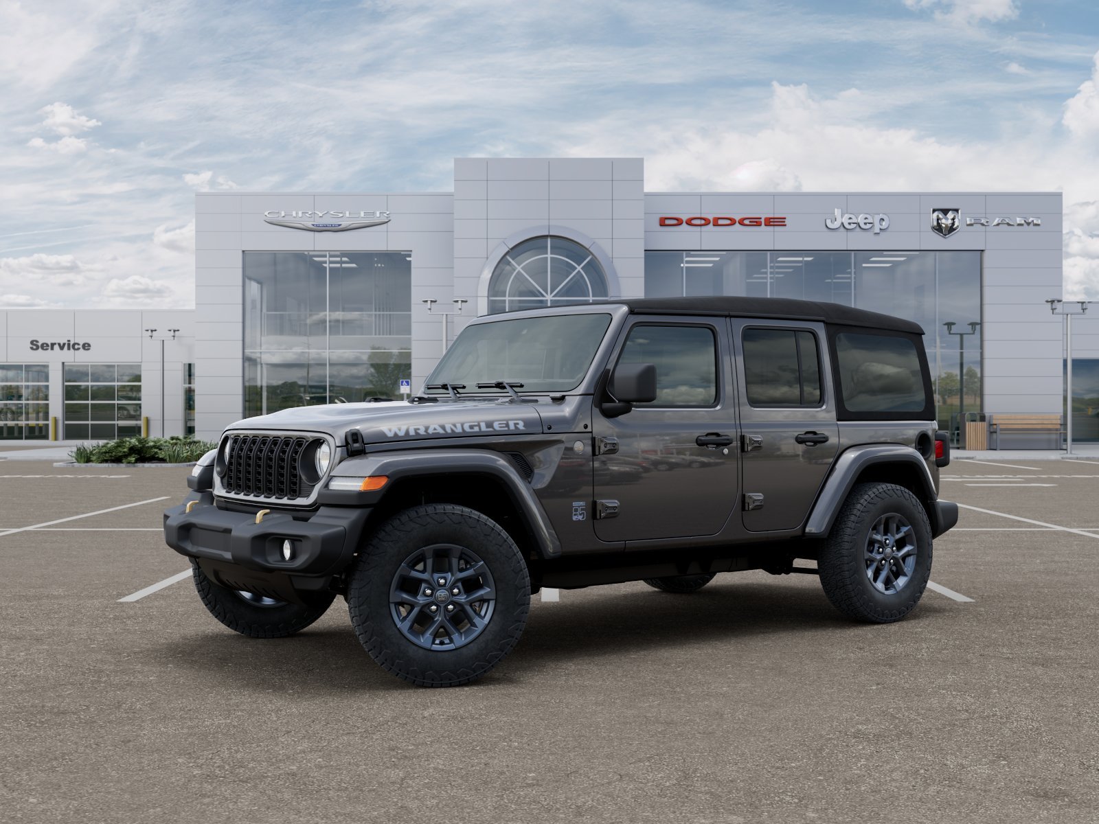 New 2026 Granite Crystal Metallic Clearcoat Jeep 85th Anniversary image 17