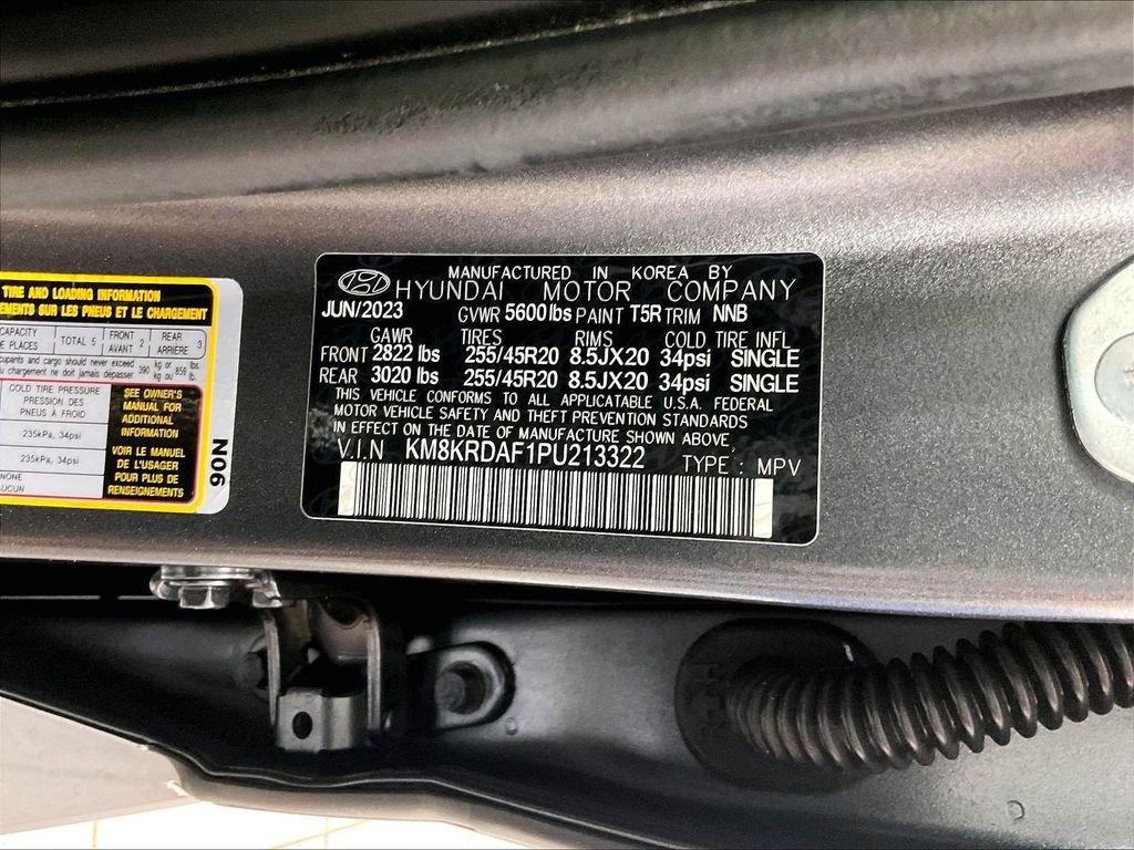 Used 2023 Gray Hyundai Limited image 36
