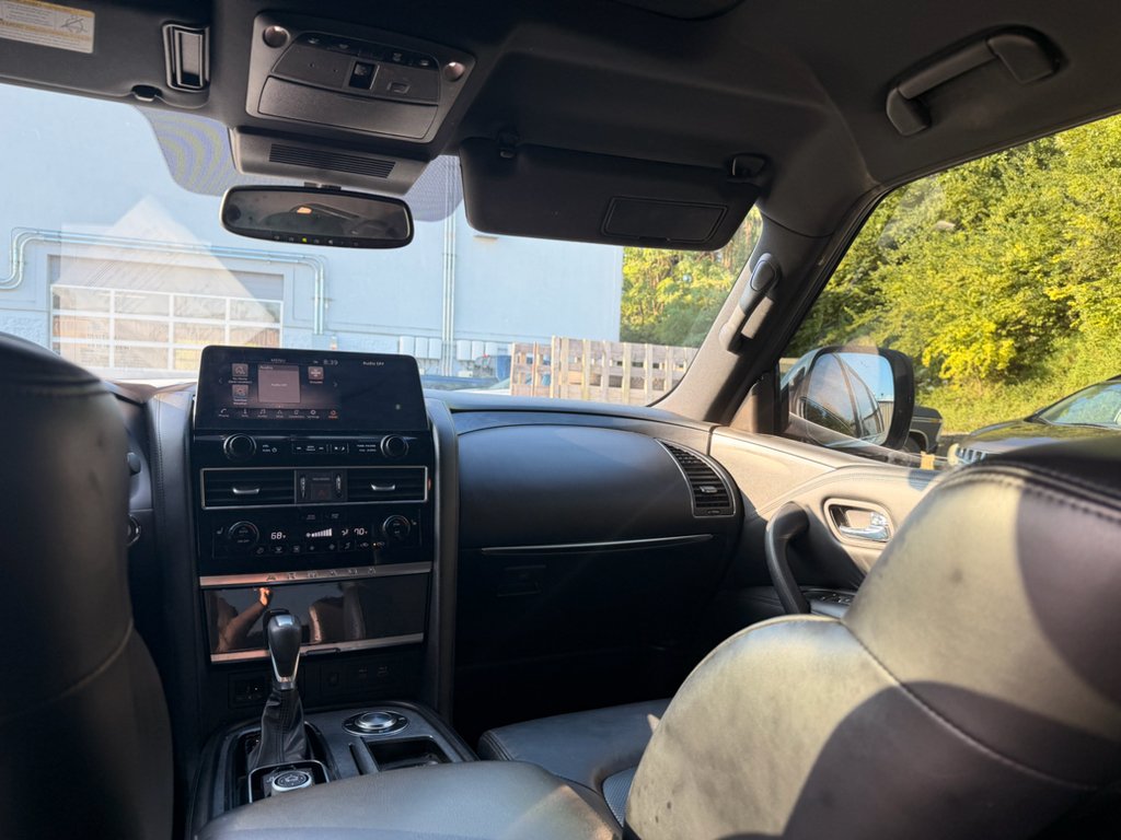 Used 2021 Aspen White Tricoat Nissan SL image 8