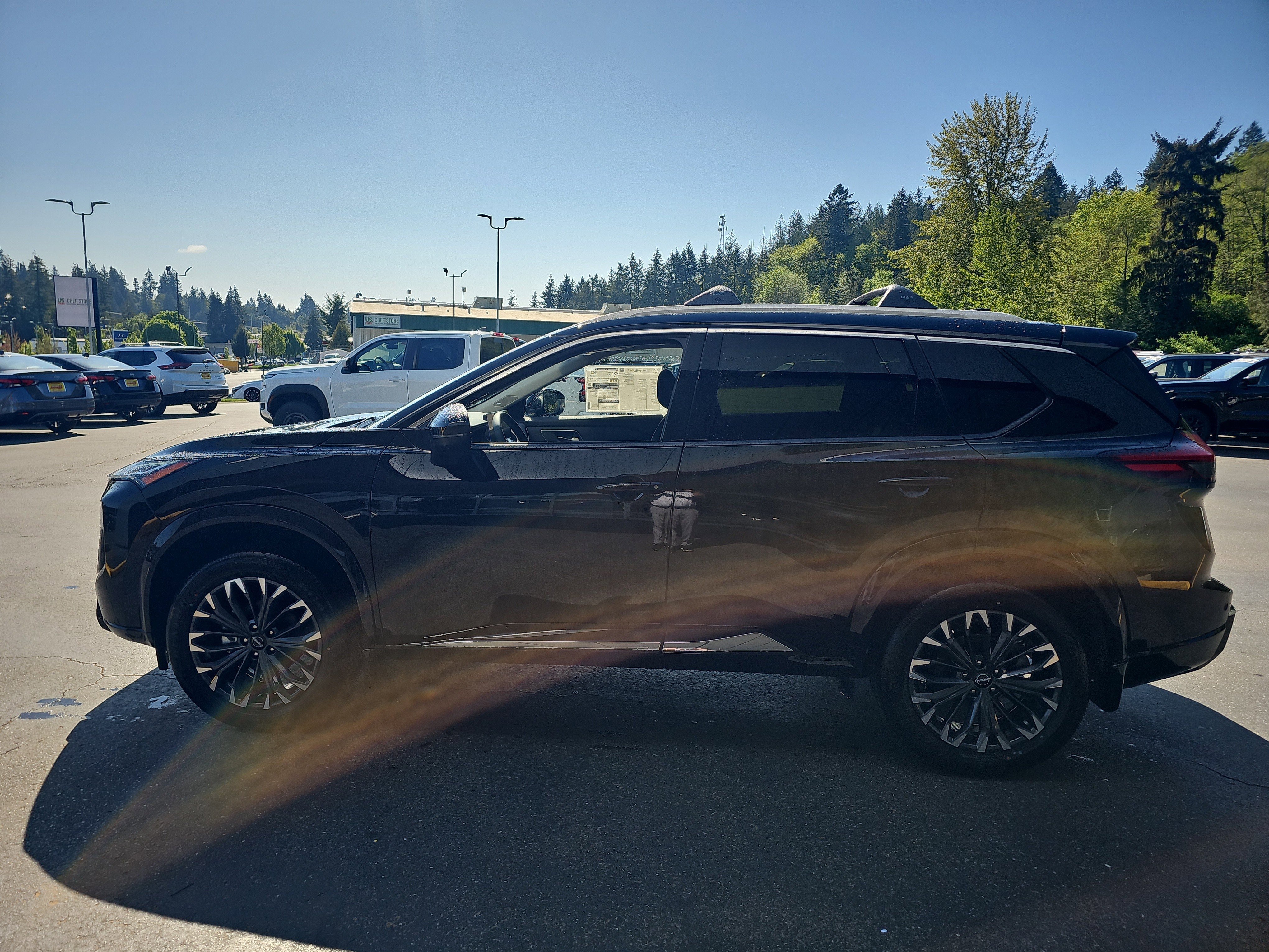 New 2026 Super Black Nissan Platinum image 2