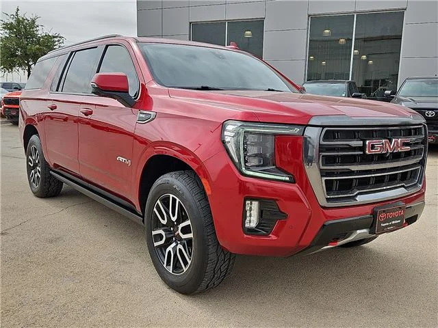 Used 2021 Cayenne Red Tintcoat GMC AT4 4x4 image 5