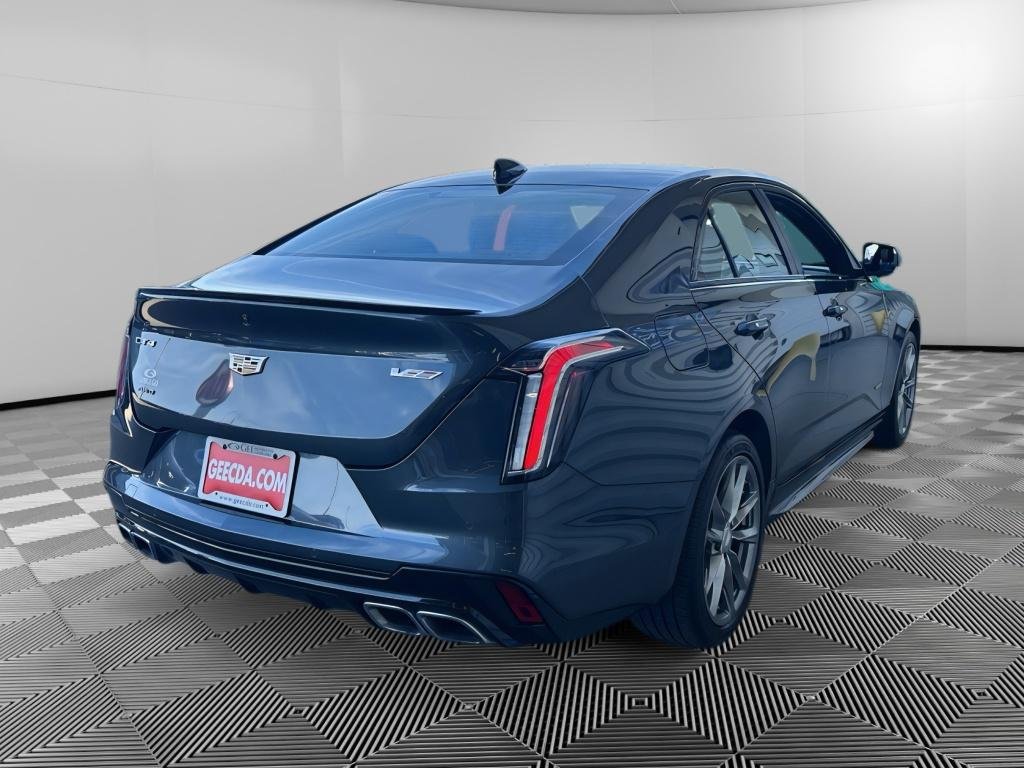 Used 2022 Shadow Metallic Cadillac V-Series image 4