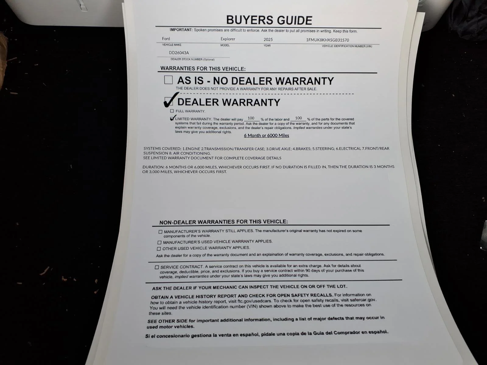 Used 2025 Black Metallic Ford ST-Line image 35