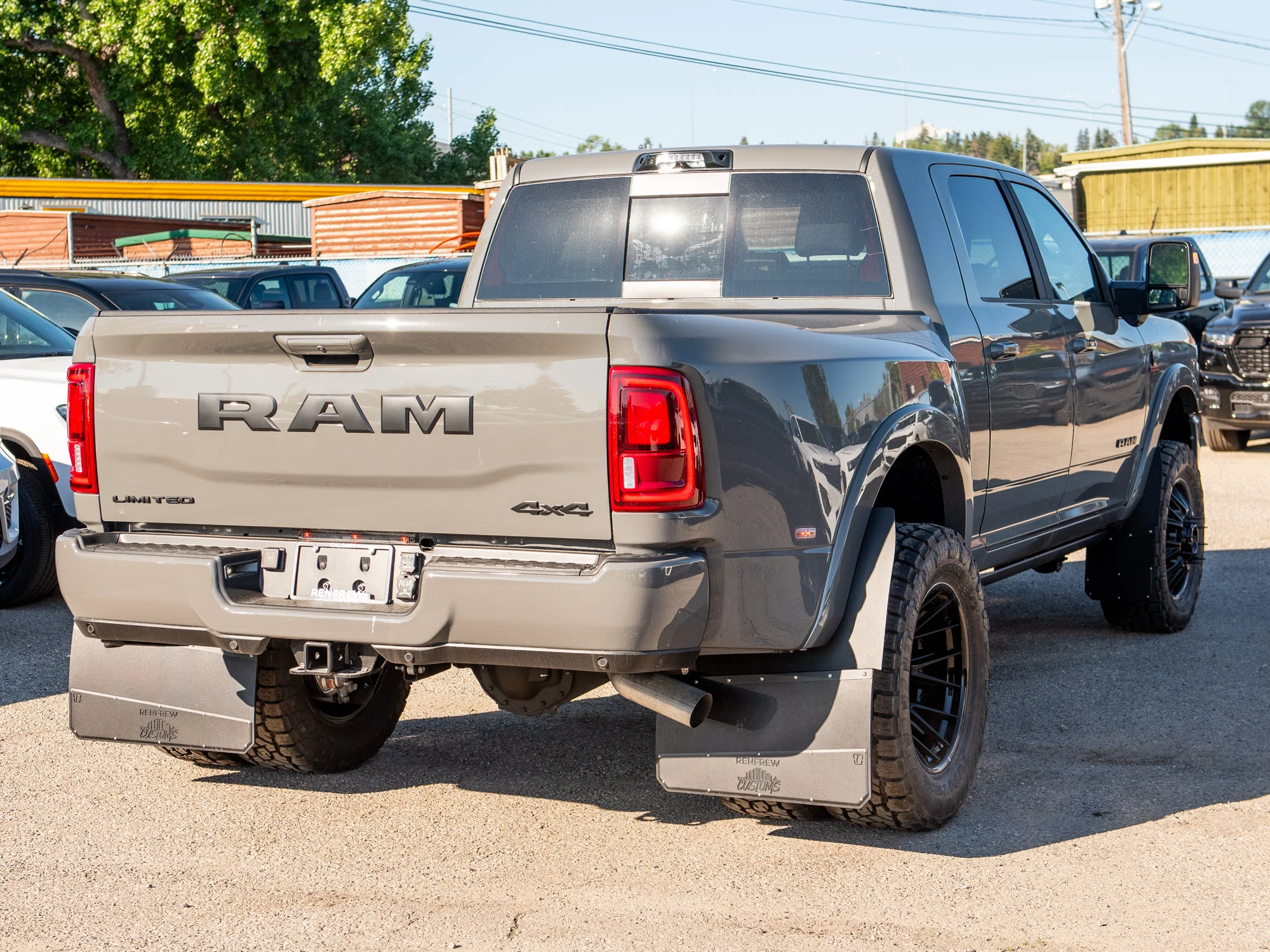 Used 2026 Grey RAM Limited* Mega Cab, 2 Inch Lift, 35 Inch Toyos, Trigger Industries Mudflaps image 12