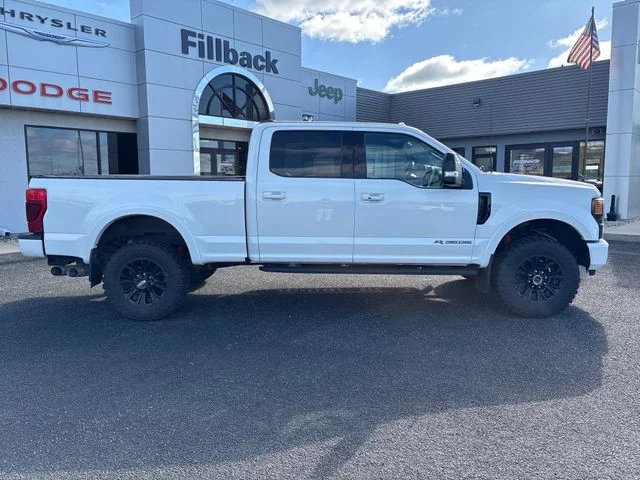 Used 2022 White Metallic Ford Lariat image 8