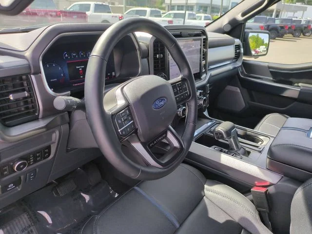 Used 2025 Blue Ford Platinum image 16