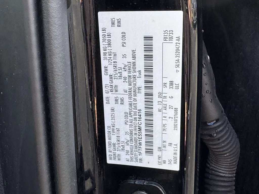 Used 2021 Black Ford XLT image 30