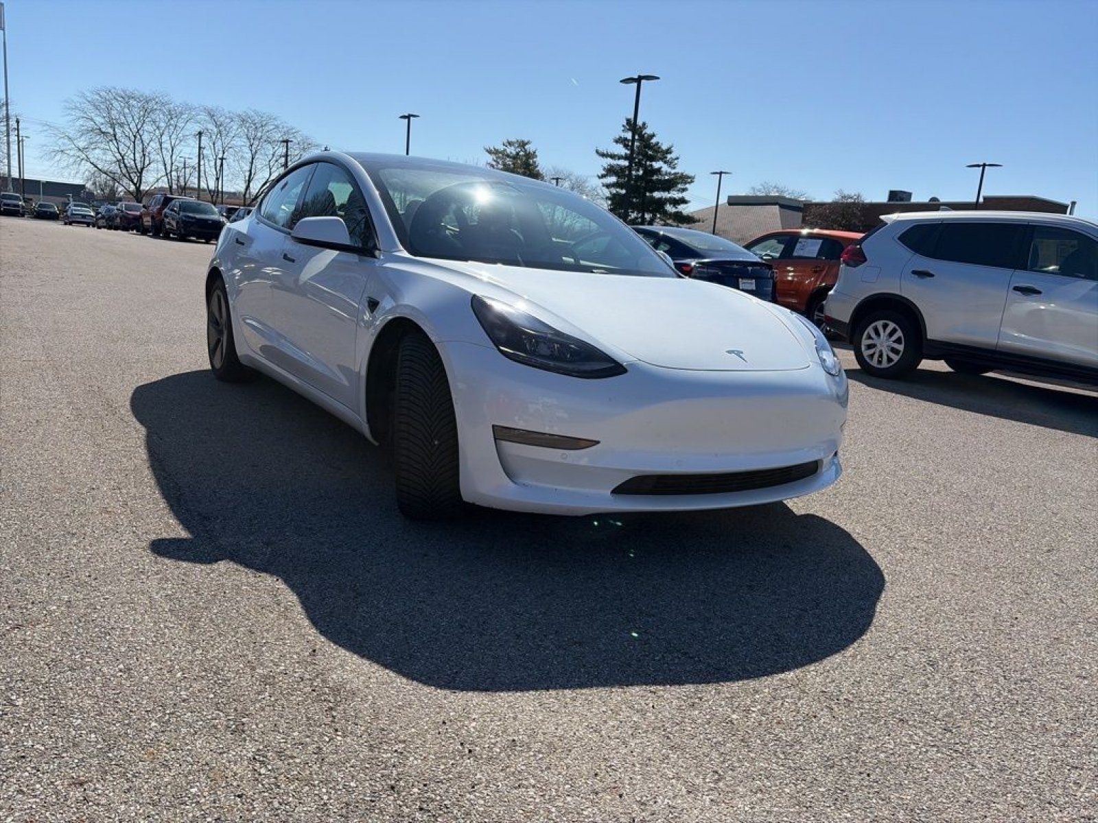 Used 2021 Tesla Model 3 Base with VIN 5YJ3E1EA3MF986976 for sale in Dublin, OH