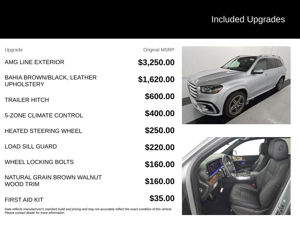 Used 2025 Silver Mercedes-Benz GLS 450 image 7