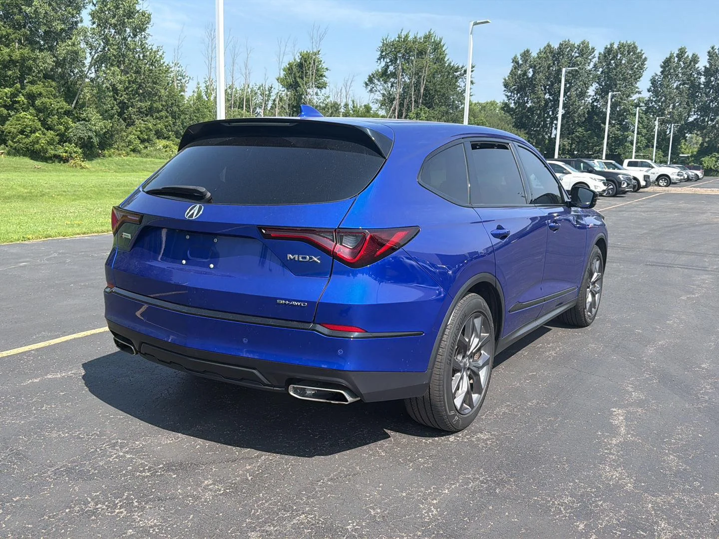 Used 2023 Apex Blue Pearl Acura SH-AWD w/A-SPEC image 5
